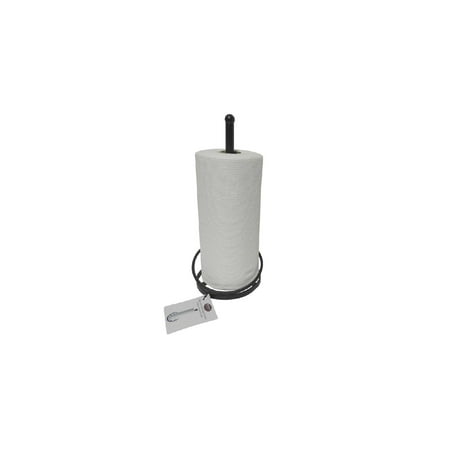 Black Matte Countertop Paper Towel Holder Storage Walmart Com