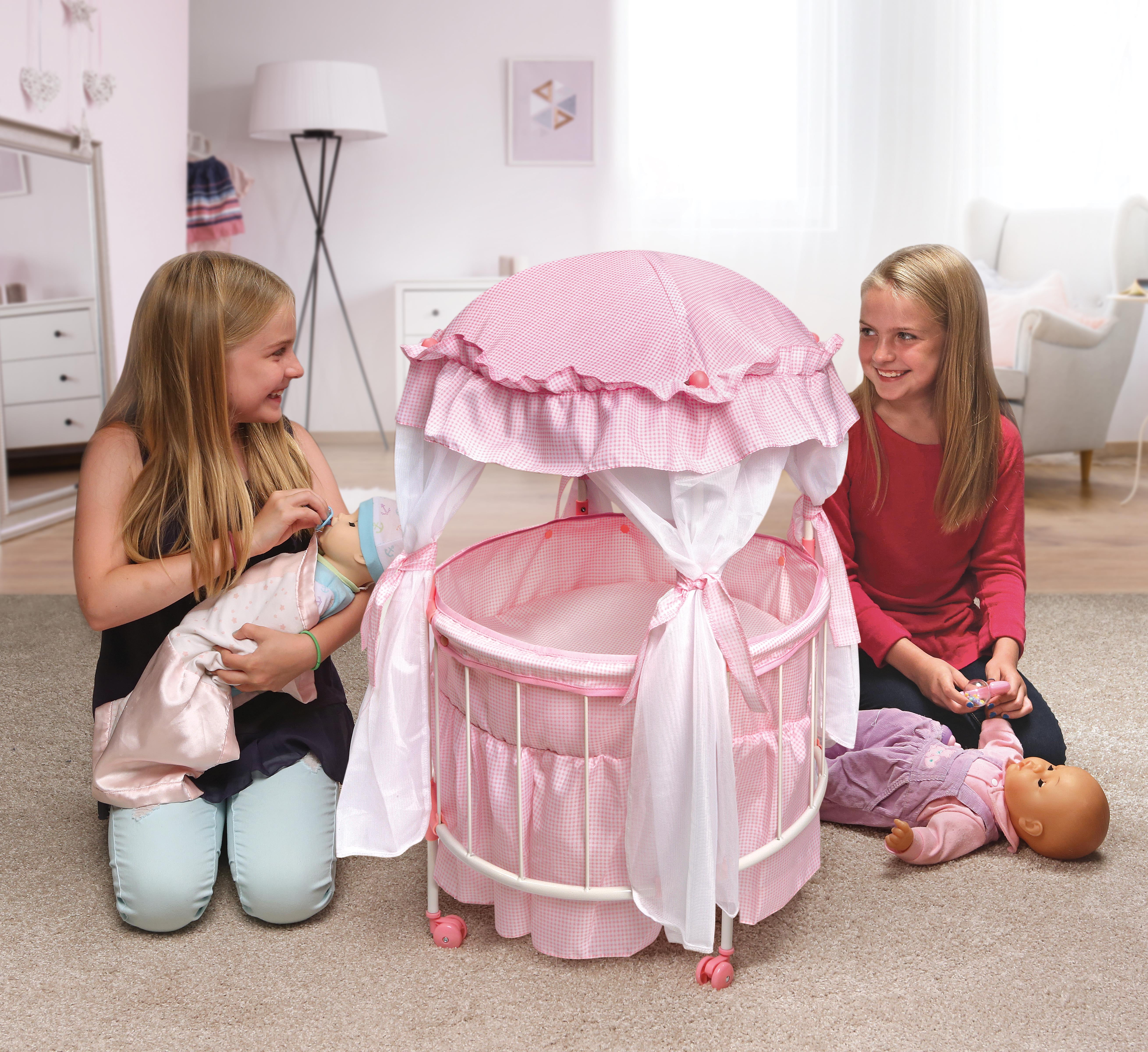 badger basket canopy doll crib