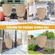 thumbnail image 5 of Funda protectora de yute natural para plantas en invierno | Bolsa reutilizable anticongelante con cordón | Tela de lino grueso de 61 x 101 cm para plantas de exterior, arbustos y rosas, 5 of 5