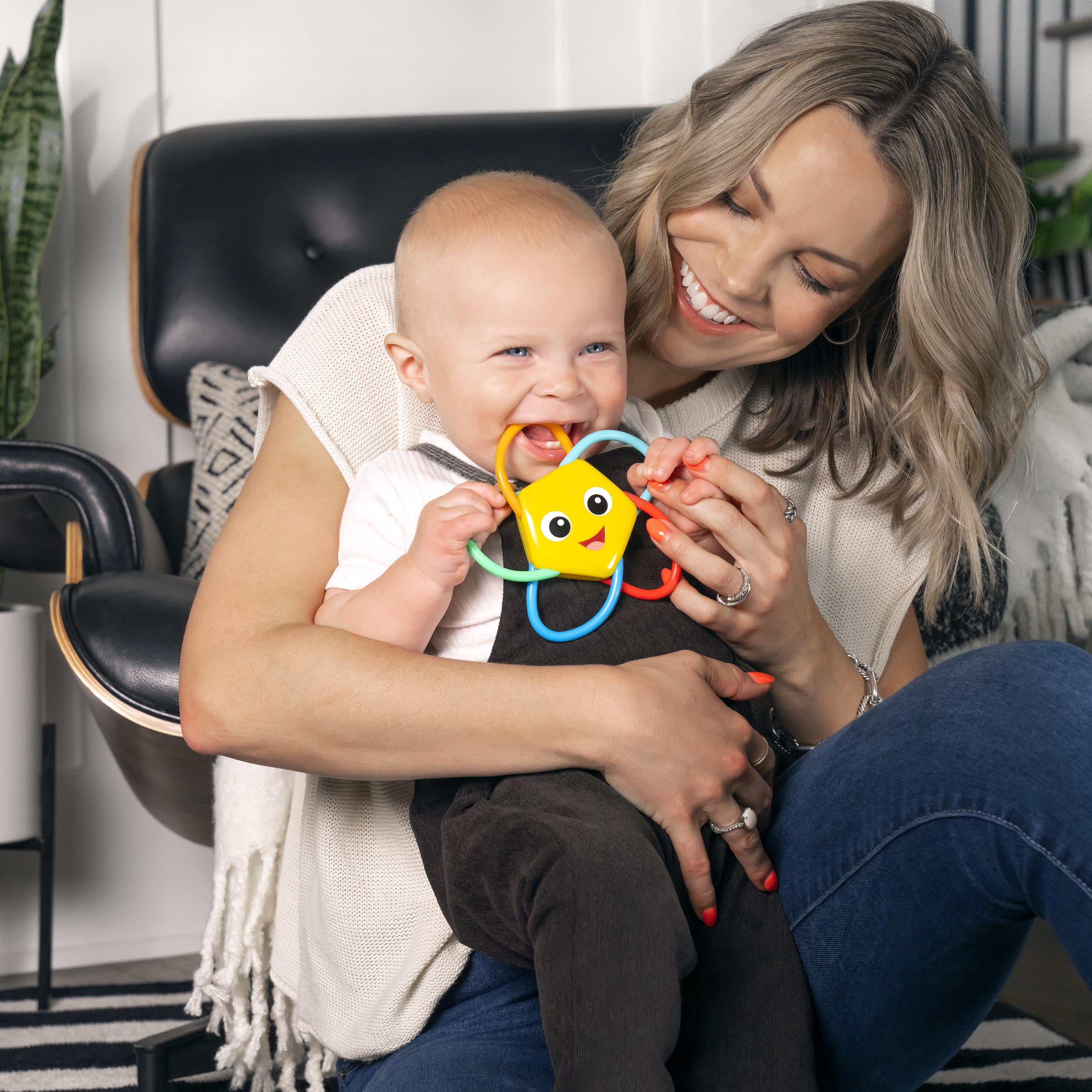 Baby Einstein Soothing Star Teether & Rattle Toy