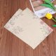 thumbnail image 4 of 50pcs Papel de estilo europeo Papel de escribir retro Papel de carta vintage Papelería romántica (Rosa verde), 4 of 5