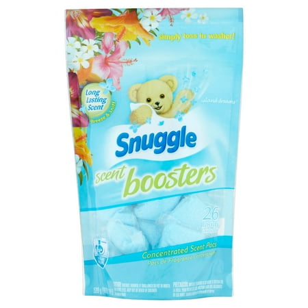 (2 pack) (2 pack) Snuggle Scent Boosters Island Dreams Concentrated Scent Pacs, 26 loads, 1.14 lb