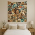 thumbnail image 2 of HBCU Pride Chronicles Wall Tapestry for Bedroom by DC | African American Tapestry Wall Hanging & Aesthetic Decor for Dorm, Living Room, Picnic & Home | 30"x40", 2 of 7