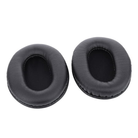 Ejoyous 2pcs Replacement Ear Pads Cushion Leather Foam Earpads For