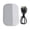 Gray, variant on Yajisi Bone Conduction Speaker 360 Degree Stereo Bass BT6.0 Portable Under Pillow Speaker for Sleeping 20H Endurance, Gray[cite: 1]