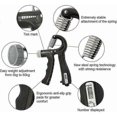 thumbnail image 3 of Intensive Forearm Training, 10-60kg Adjustable Counting Hand Gripper Resistance Finger Exerciser Wrist ExerciserHand Grip,Hand Strength TrainingForear, 3 of 5