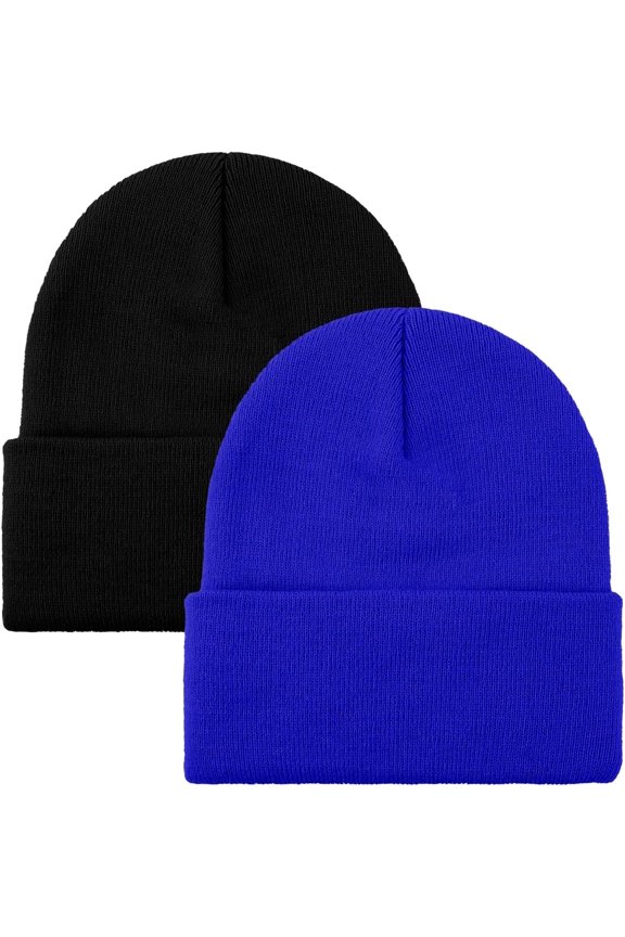 Beanie Hats for Women Men, Winter Knit Hats, Mens Beanies, Brimless Hat for Camping Hiking,Skater Beanie