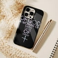 thumbnail image 6 of Christian Faith Woman Warrior Phone Case with Gradient Cross Design for Christian Women, Compatible with iPhone 11/12/13/14/15/16 (Pro Max/Plus), 6 of 9