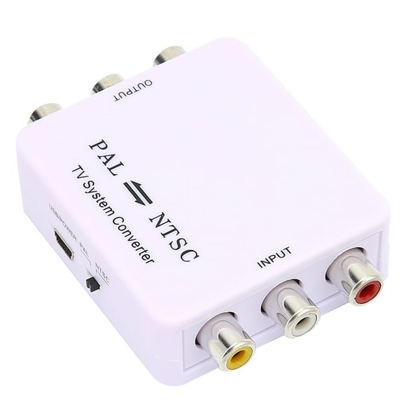 NTSC PAL Mutual Converter, PAL/NTSC Format Converter  Safe Portable  for Camcorders for DVD Players for Recorders for VCRs for Video Monitors