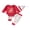 Red, variant on Cjfdfy Newborn Baby Boy Christmas Outfit My First Christmas Long Sleeve Dinosaur Print Romper Pants Hat 3-piece Set Infant Cute Christmas Holiday Fall Winter Clothes 0-18M