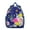 Blue-8, variant on Construction Vehicle Students Backpack for Students and Students - Fire Truck, Excavator Cartoon Print, Water-Resistant Oxford Fabric, Adjustable Straps