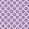 thumbnail image 1 of Ahgly Company Indoor Square Patterned Purple Flower Purple Area Rugs, 5' Square, 1 of 6