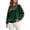 Army Green, variant on Enjoytime Crewneck Sweatshirts Women Long Sleeve Velvet Pullover Tops Solid Trendy Casual Soft Oversized Sweatshirt
