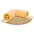 thumbnail image 5 of perfeclan 2 in 1 Cat Bed Play Tunnel Foldable Soft Cats Tunnel Tubes Toys and Playing Ball Toys Play Center for Dogs Small Animals Cats XL Yellow, 5 of 9