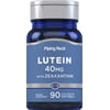 Lutein 40mg with Zeaxanthin | 90 Quick Release Softgels | Gluten Free, Non-GMO | by Piping Rock