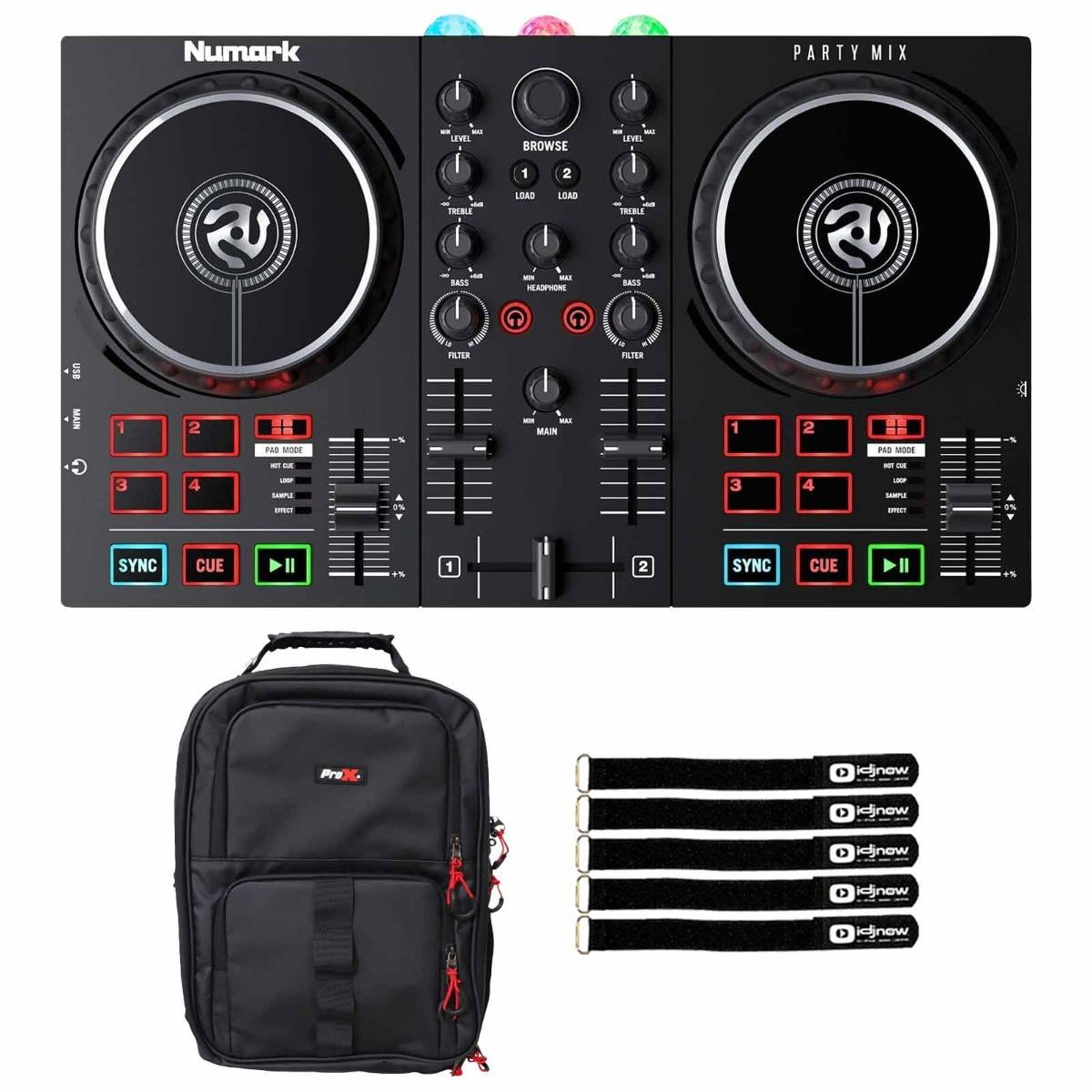 Numark Mixtrack Platinum FX - DJ Controller with 4 Deck