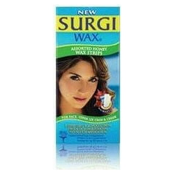 Surgi Wax Assorted Maple Honey Facial Wax With 32 Strips