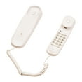Desktop Corded Landline Phone Fixed Telephone Wall Mountable Supports