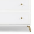 Delta Children Essex 3 Drawer Dresser with Interlocking Drawers