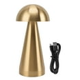 thumbnail image 1 of Mushroom Shape Table Lamp 3 Color Temperature LED Dimmable Cordless USB Rechargeable Modern Bedside Nightstand Lamp for Bedroom Living Room, 1 of 6