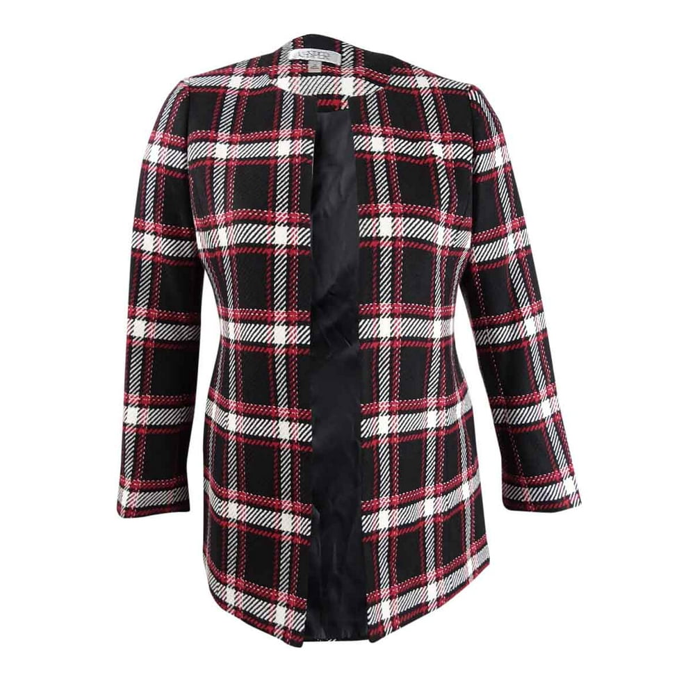 kasper plaid jacket