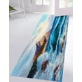 thumbnail image 2 of Sea View Rugs, Nature Landscape Rug, Entry Rugs, View Rugs, Machine Washable Rugs, Sea Landscape Painting Rug, Anti-Slip Carpet Rugs, 1.7'x2.3' - 50x70 cm, 2 of 7