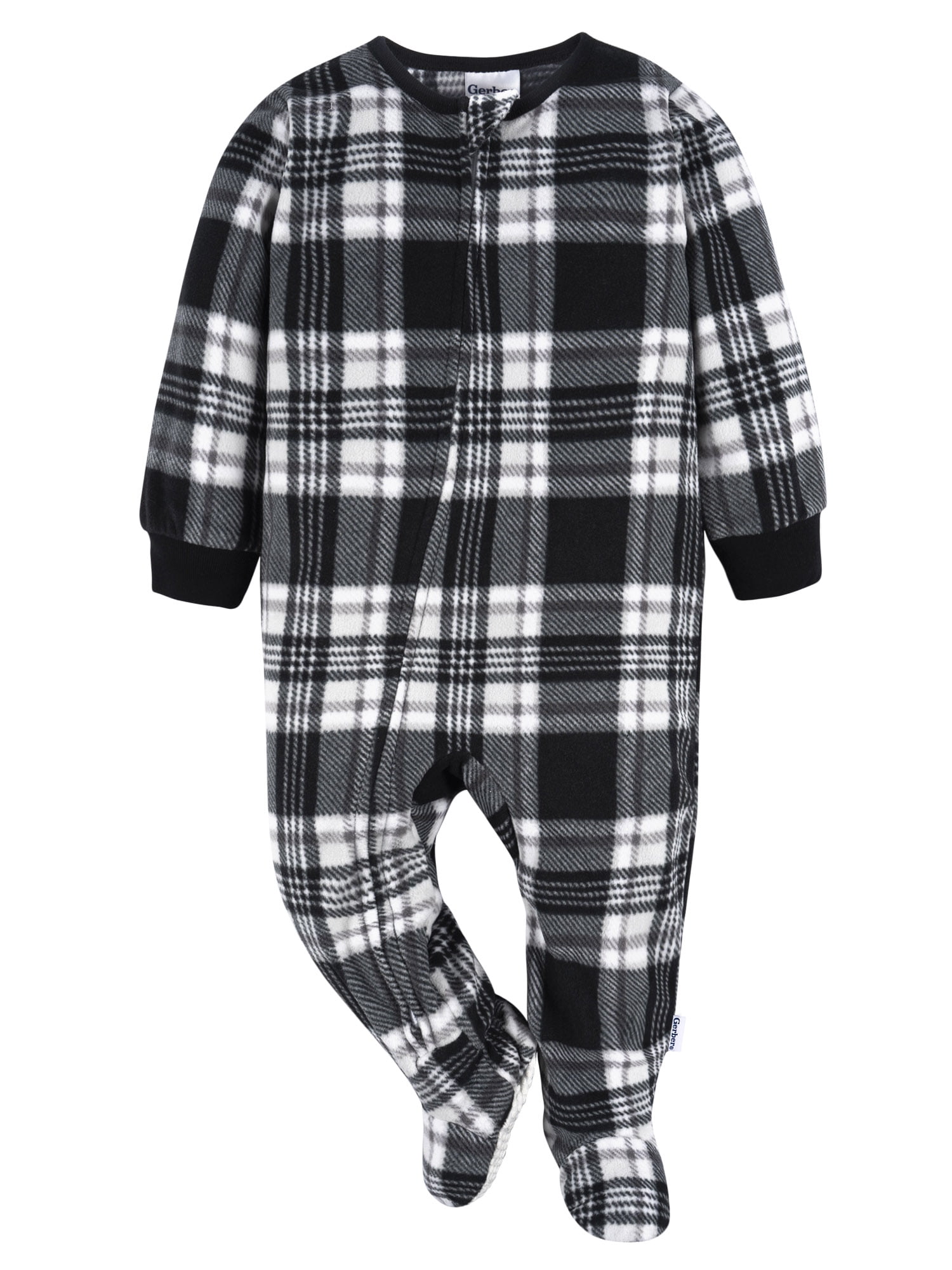 Gerber Baby and Toddler Neutral Microfleece Blanket Sleeper Pajamas, 2-Pack, Sizes 0/3 Months -5T