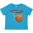 thumbnail image 3 of Inktastic Basketball Swish Boys or Girls Toddler T-Shirt, 3 of 5