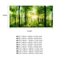 thumbnail image 4 of Aquarium Background, 3D Effect Adhesive Forest Poster For Aquarium Fish  Decoration, 4 of 8