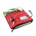 thumbnail image 3 of HELLHERO Gift Bag Bible Case Bag, 11.42 x 8.66 Inch Polyester Carrying Book Case Book Storage Bag Easy Carry Book Case with Book Protection, Gift for Women Reindeer Sleigh, 3 of 8