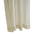 thumbnail image 5 of Thermalogic ThermaSheer Rod-Pocket Semi-Sheer Curtain 95" L, in Linen, 5 of 6