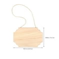 thumbnail image 5 of Raindrops 2pcs Unfinished Sign Blank Wooden Plaque For Diy Crafts Home Decor Painting Carving Props For Parties And, 5 of 8
