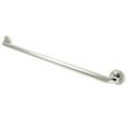 thumbnail image 6 of Kingston Brass DR814327 Laurel 32-Inch X 1-1/4-Inch OD Grab Bar, Brushed Brass, 6 of 7