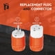 thumbnail image 2 of Extremos de cable de extensión PLUGTUL macho y hembra, 15 A, 125 V, juego de 5, 2 of 6