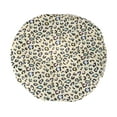 thumbnail image 4 of Unique Bargains Leopard Double Layer Shower Cap 1 Pc Yellow, 4 of 5