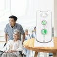 thumbnail image 6 of Yucurem 2026 Upgrade 2 Way Wireless Intercom for Home, Caregiver Pager Intercom for Elderly, 500m Range Real-time Business Room to Room Communication Intercoms Wireless (White), 6 of 8