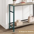thumbnail image 4 of Eastvita Table Console d'Entrée de 39 Pouces avec Rangement. Table de Sofa Rustique avec Tablette Réglable pour Entrée/salon/couloir/ou Chambre - Gris, 4 of 6