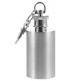 thumbnail image 1 of Flacon Porte-Clés en Acier Inoxydable Mini Flacon à Vin Flacon à Liqueur Porte-Clés 1 oz, 1 of 9
