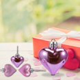 thumbnail image 4 of 36Pcs Heart Ornaments Multi Finish Heart Baubles Hanging Ornaments for Christmas Tree Valentine’s Day Decor Party Decoration, 4 of 5