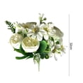 thumbnail image 5 of Sunjoy Tech 1 Bunch Artificial Flower Realistic Exquisite Decorative Wedding Fake Peony Flower Table Decor Home Supplies, 5 of 7