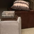 thumbnail image 4 of Jamie Young Co 16" Upholstered Traditional Leather Ottoman in White, 4 of 4
