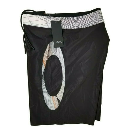 Men's Oakley Board Short Geo Ellipse Blackout 18 Inches - Size 33