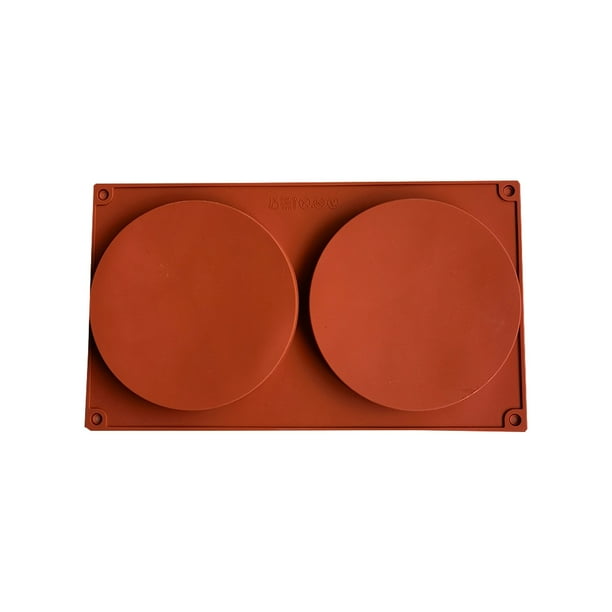 Inteprter Molde para hornear postres no tóxico fácil de limpiar resistente al calor hornear deliciosos postres duraderos Cocina y Comedor bermellón