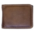 thumbnail image 4 of Cartera Para Hombre Enco Footwear mod 11 Piel Original Triple Pliegue Café, 4 of 5