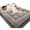 Twin(90*200cm), variant on Japanese Futon Floor Mattress, 4-Inch Extra Thick Plush Roll-Up Sleeping Mat, Quilted Portable Floor Bed for Bedroom, Guest Room, Dorm and Camping, Twin Full Queen King Sizes
