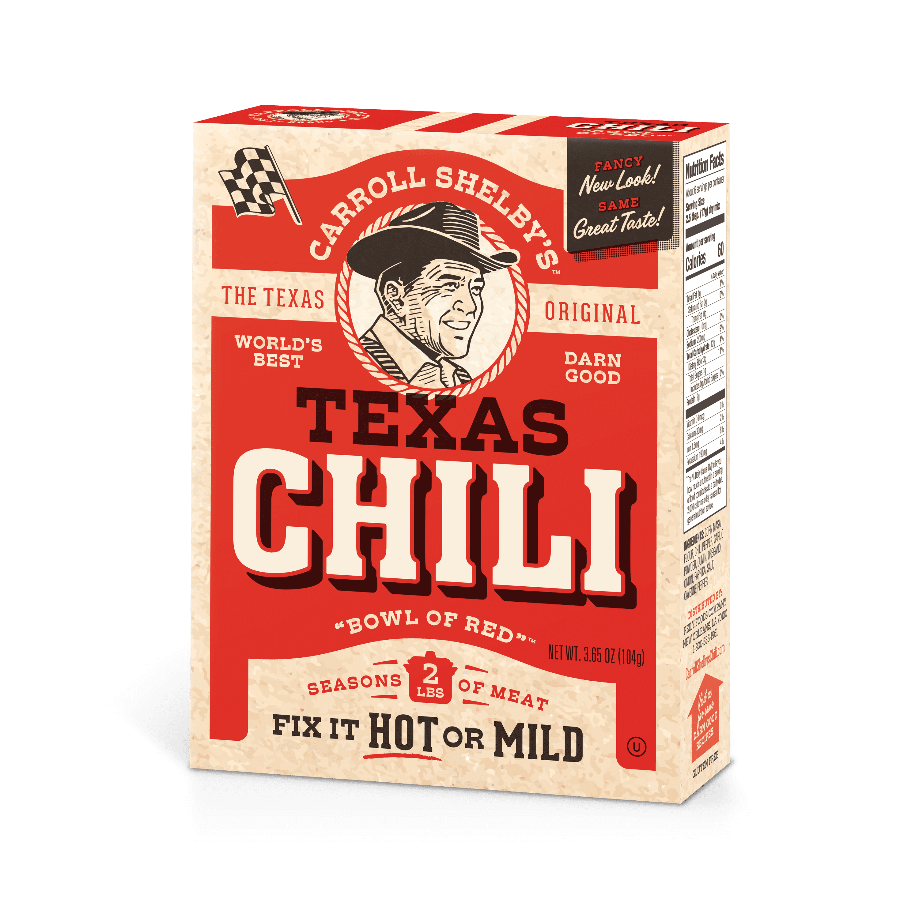 Carroll Shelby's Texas Chili Kit, 3.65 oz