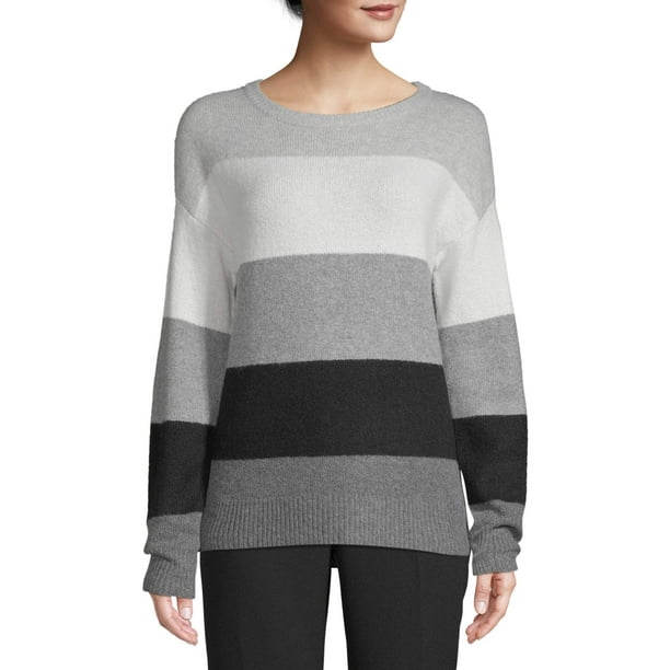 Time and Tru Women's Supersoft Pullover Sweater - Walmart.com