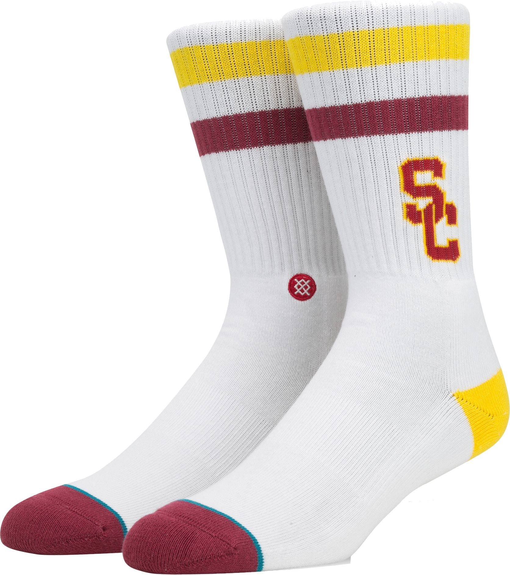 Stance Men's USC Trojans Striped Socks - Walmart.com - Walmart.com