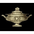 thumbnail image 2 of Vision Studio 23x20 White Modern Wood Framed Museum Art Print Titled - Garden Antiquities II, 2 of 4