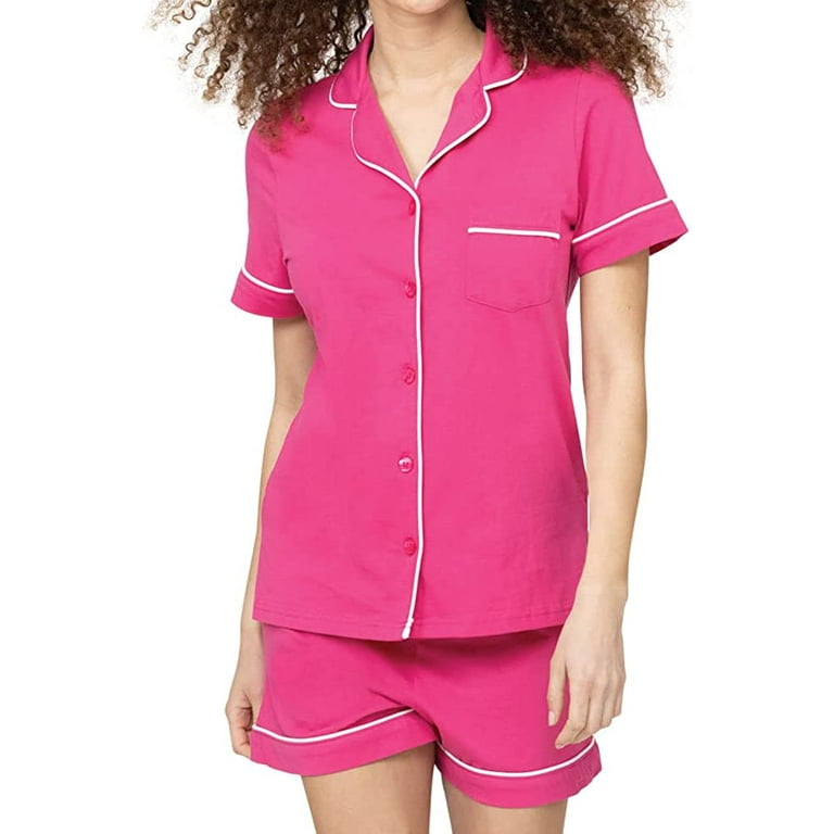 PajamaGram Pajamas For Women - Womens Pajama Short Sets, 100
